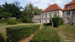 The rear of the palace-cum-school.